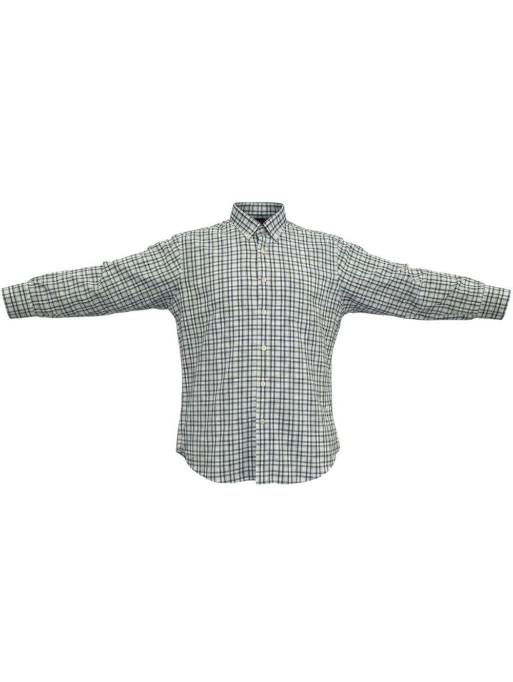 UNTUCKit Sardinia Shirt Mens XL Blue Plaid Performance Stretch Button Down